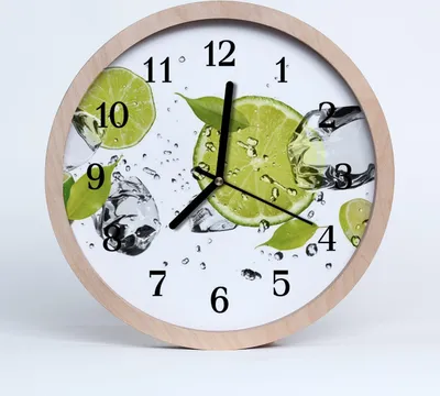 Produktbild von Holzuhr 20fi cm wanduhr - Kalk Küche