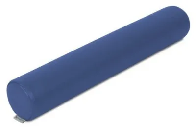 Produktbild von Habys Lagerungsrolle, Vollrolle, Nackenkissen, Lagerungskissen, Nackenrolle, Knierolle für Massage und Therapie, Fitnessrolle, 15x60cm Marineblau