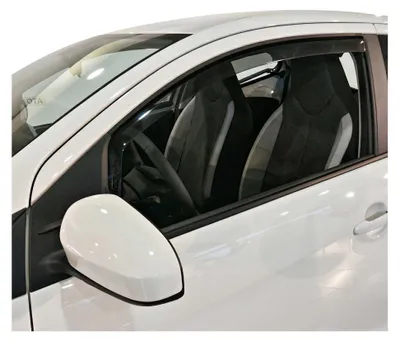 Produktbild von Windabweiser Regenabweiser für Peugeot 108 2014-2024 5tür Dunkel Acryl 2tlg, KI-generiertes Bild