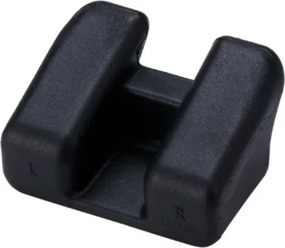 Image de BBB Cycling élastomère Action Ruban de guidon Potence densité moyenne 60 noir - vib...