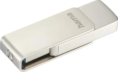 Produktbild von Hama USB-Stick Rotate Pro, USB 3.0, 128GB, Silber
