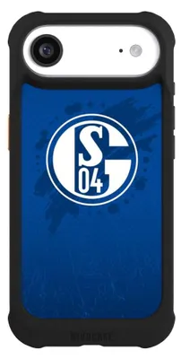 Produktbild von NIVOCASE Hülle für Apple iPhone Air  Stoßfeste Handyhülle NIVOmax Case Schwarz Bundesliga FC Schalke 04 Offizielles Lizenzprodukt