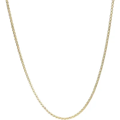Produktbild von Kette Luigi Merano Erbskette, massiv, Gold 585 Gold 42 cm