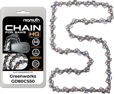 Produktbild von Sägekette 45cm 1.3mm 3/8"" 62TG für Greenworks GD80CS50