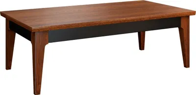 Produktbild von Couchtisch Eiche teilmassiv Farbe: Nuss 41x120x70 cm