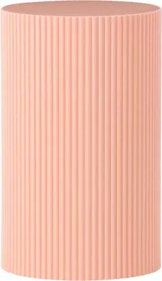 Produktbild von FURNLUX Beistelltisch Lenox Pfirsich 31cm / Hauptfarbe: Rosa / Abmessungen: 31 x 31 x 50 cm