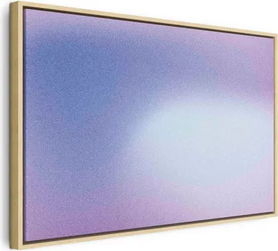 Produktbild von Italienischer Leinwand Leinwandbild - Heather Mist - Delicate Gradient Comprising Various Shades of Violet 120x80 cm Muster f-B-10156-b-a