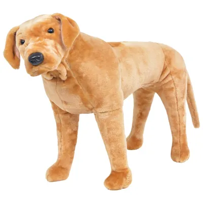 Image de Peluche "Tautendorf" en polyester marron clair. Dimensions (l/h) 79x56 cm