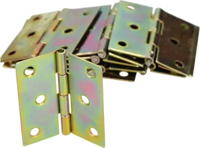 Zdjęcie produktu dla KOTARBAU® Zawias Splatany Do Mebli Skrzyń Drzwi Szafek Stal Ocynkowana 45 X 40 MM Zestaw 25 SZT