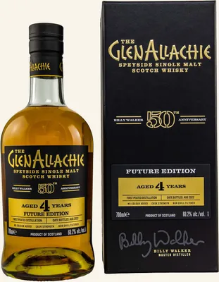 Produktbild von Glenallachie 4 Jahre - Future Edition - Billy Walker 50th Anniversary - Single Malt Scotch Whisky