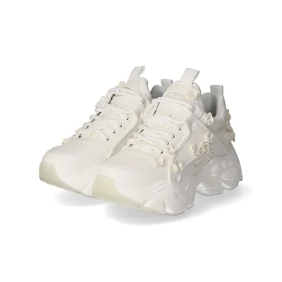 Zdjęcie produktu dla Buffalo Women Low Sneaker Binary Rose Low Top Hochzeit 1636162 biały