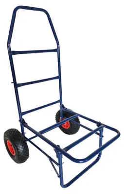 Produktbild von Klappbarer Transportwagen, Tragkraft 80 kg, Stahl, Luftreifen