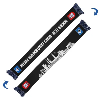 Produktbild von Hamburger SV HSV Schal "Skyline"