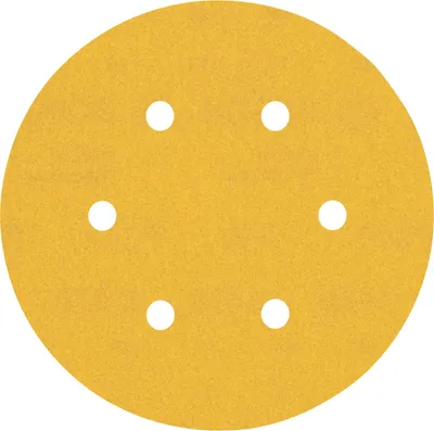 Image de Bosch EXPERT C470 Plateau de ponçage à 6 trous, 150 mm, G 240, 50 pièces 2608900923