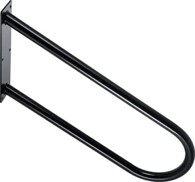 Obrázok produktu pre Kovové zábradlie zábradlia schodiska Stirrup Support Handle (50 cm čierna)