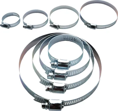 Produktbild von Schlauchschellen 8er Set Groß Schellen Schneckengewinde 32mm-114mm Klemmschellen