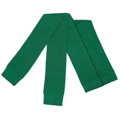 Produktbild von Kinder Leggings aus Baumwolle Einfarbig Grün Größe 98-104