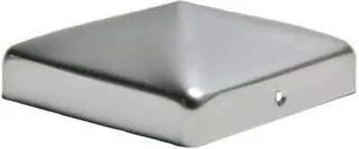 Produktbild von Pfostenkappe Aluminium Pyramide für Pfosten 7x7 cm