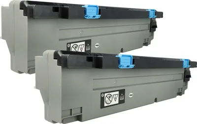 Produktbild von vhbw 2x Resttonerbehälter Ersatz für Konica Minolta AAVAWY1, WX107 für Laser-Drucker