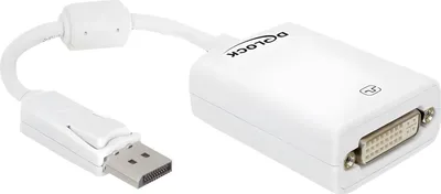 Image de DELOCK Adaptateur Displayport DP -> DVI(24+5) mâle/femelle blanc