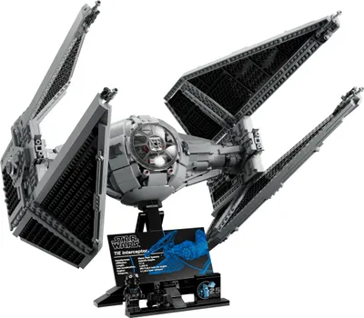 Produktbild von LEGO Star Wars TIE-Abfangjäger, kreatives Bauset aus der Ultimate Collector Series für Erwachsene, Modell eines Sternjägers aus LEGO Steinen, Geschenk für Fans, Sammlerstück, UCS-Set 75382