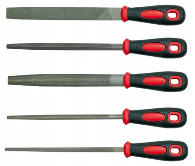Produktbild von VOREL Metallfeilen-Set 5-teilig 20cm für Metall