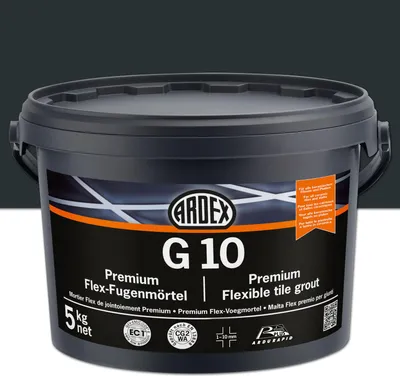 Obrázek produktu pro ARDEX G10 Premium Flex malta antracitová 5kg kbelík