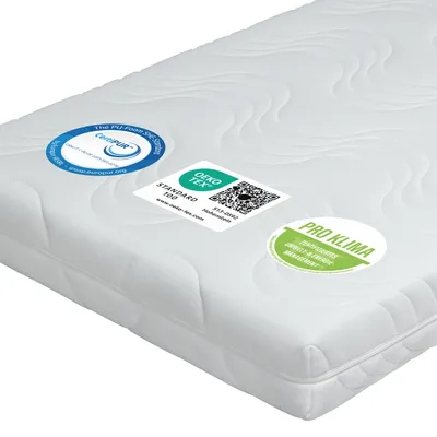 Produktbild von Matratze 140x200 H4, 7 Zonen Kaltschaummatratze 140x200 cm, Höhe 18cm, Stiftung Warentest “GUT”, waschbar mit 4-seitigem Reißverschluss, Matratze atmungsaktiv, Allergiker geeignet, Matratze ergonomische, mittelfest,  Germany