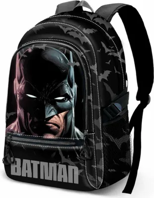 Produktbild von DC Comics Batman Gesicht anpassungsfä hig Rucksack 34cm