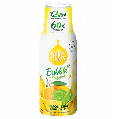 Obrázok produktu pre Fruttamax Citrónovo-limetkový sirup koncentrát 500ml