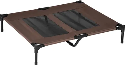 Produktbild von Hundeliege Outdoor Schlafplatz, Hundebett & Hundesofa, Kaffee-Braun, 92X76X18Cm