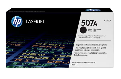 Produktbild von HP Toner CE 400 A schwarz No. 507 A