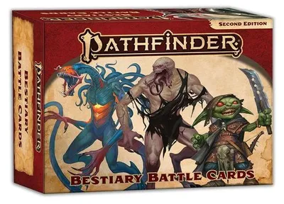 Produktbild von Pathfinder Bestiarium Kampfkarten (P2)
