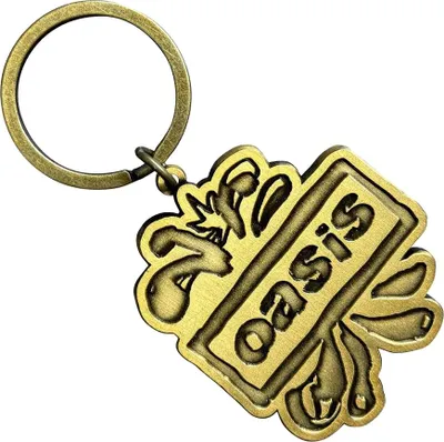 Obrázek produktu pro Oasis - Přívěsek na klíče, zlaté logo RO15157 (jedna velikost) (zlatá)