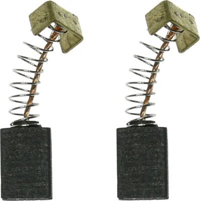 Produktbild von 2x Trade-Shop Motorkohlen Kohlebürsten Schleifkohlen 5x8x12mm kompatibel mit Einhell HEC 551 Heckenschere, Royal HEC 551 / mit Auto-Stop