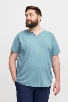 Produktbild von Blend BHBtee Herren T-Shirt Shirt mit V-Ausschnitt 100% Baumwolle Regular fit