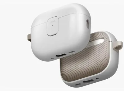 Produktbild von UNIQ Clyde Etui für AirPods Pro 3. Generation grau khaki
