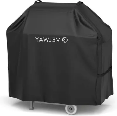 Produktbild von Famanu BBQ-Grillabdeckung 300D Oxford - Wasserdicht, UV-beständig, winddicht, mit Belüftungsöffnungen 117 cm