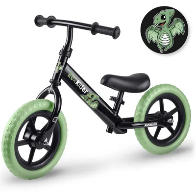 Produktbild von Ricokids 760702 Laufrad, schwarz-grün