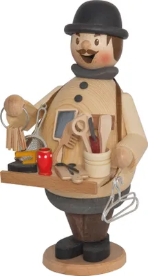 Produktbild von Hausierer Max (16cm) Räuchermann von Drechslerei Kuhnert