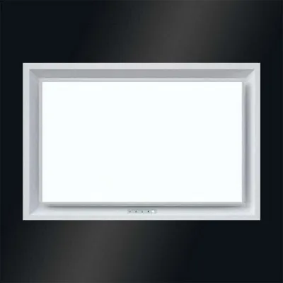Produktbild von Baumann Deckenhaube ANTANA, Dunstabzugshaube 90cm  weiss 850m³/h Abluft Umluft