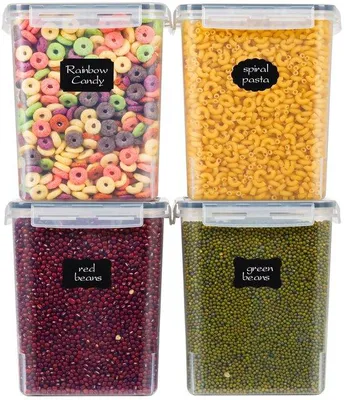 Produktbild von Luftdichte 5,2L Behälter-Set, 4-teilig, BPA-frei, für Getreide