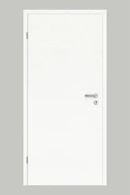 Produktbild von Pertura Zimmertür Yori CPL Masera Weiß quer 61,0x198,5 cm Links