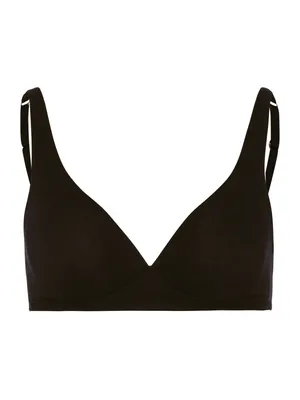 Immagine prodotto di Hanro Cotone Sensation, reggiseno a coppa morbida, nero, taglia S, 80C, donna, coppa C