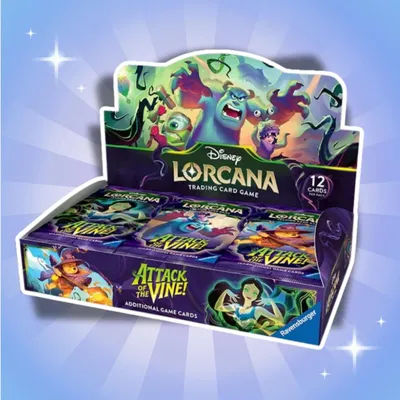 Productafbeelding van Disney Lorcana: Attack of the Vine! Display (24 boosters), Engelstalig