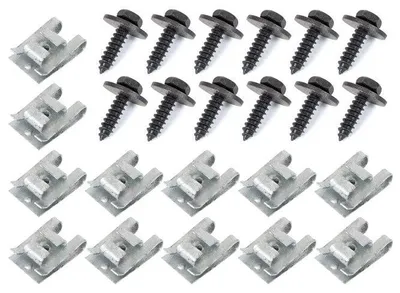 Für Opel Astra G H J Corsa C D Insignia Unterfahrschutz Motor Befestigung Clips in der Farbe von GOLDCAR