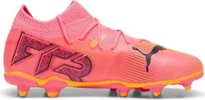 Produktbild von Puma Future 7 Match FG/AG młodzieżowe buty piłkarskie dla dzieci sunset glow czarny rozmiar 30