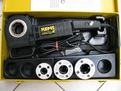 Produktbild von Rems  Gewindeschneidkluppe Amigo E Set 1/2 - 1', 530013, 530013