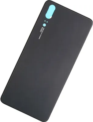 Produktbild von Für Huawei P20 Akkudeckel BackCover Rückseite Gehäuse Glas Mit Kleber Schwarz