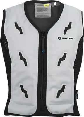 Obrázok produktu pre INUTEQ Bodycool Smart-X - Chladiaca vesta - Funguje s vodou - Ľahká - Až 72 hodín chladenia - Strieborná - Veľkosť S